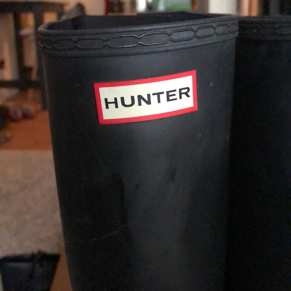 Black Hunter rain boots! - Picture 1 of 6